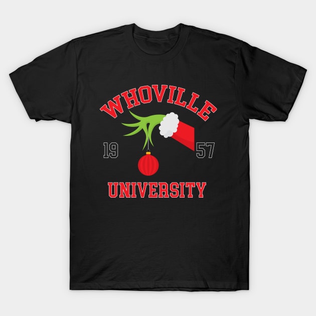 Whoville Academy - Grinch Theme T-Shirt by EnchantedApparel